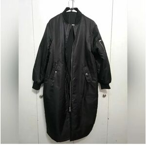 Steve Madden Black Bomber Jacket